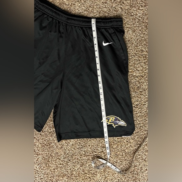 Baltimore Ravens Nike NFL Dri-Fit Practice Training Shorts Men's Black Size XL - Picture 11 of 14
